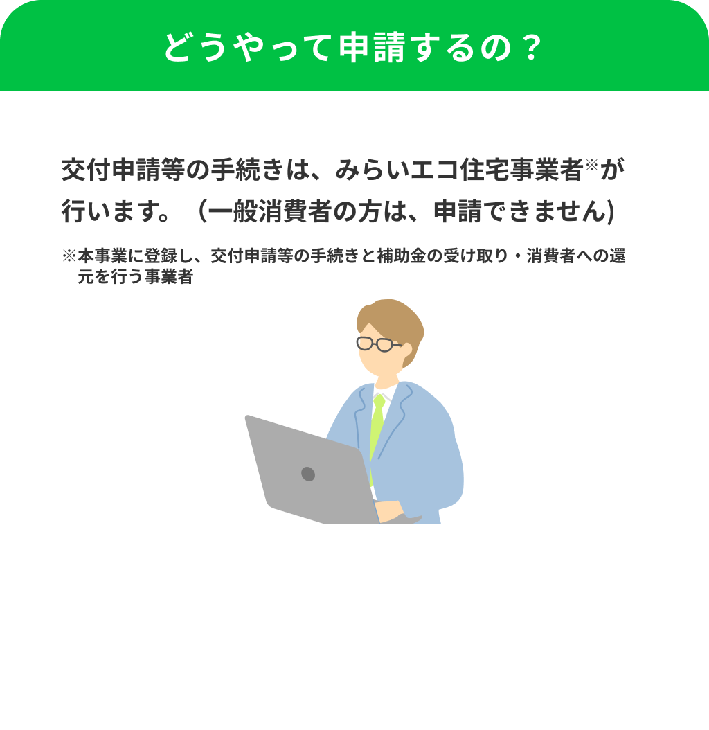 どうやって申請するの？